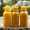 Pure beeswax candle Muth honey jar 4 oz 3 candles made by How's Your Day Honey