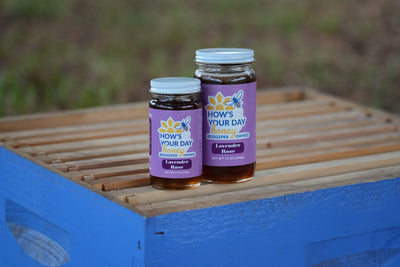 Lavender Rose Infused Honey