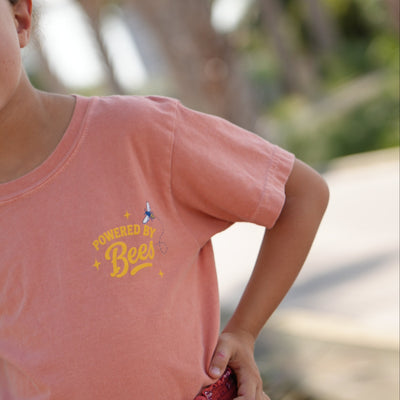 Youth "Powered By Bees" T-shirt
