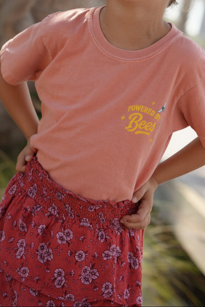 Youth "Powered By Bees" T-shirt