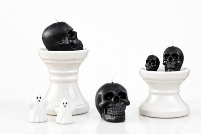 Black Skull Candle (Limited Edition Halloween Collection)