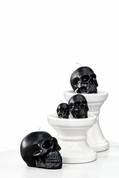 Black Skull Candle (Limited Edition Halloween Collection)