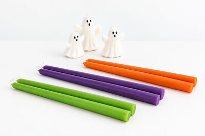 Set of 2 Colored Tapers (Limited Edition: Halloween)