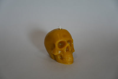 Beeswax Skull Candle (Limited Edition: Halloween)