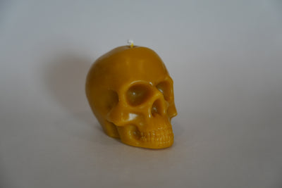 Beeswax Skull Candle (Limited Edition: Halloween)