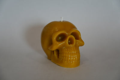Beeswax Skull Candle (Limited Edition: Halloween)