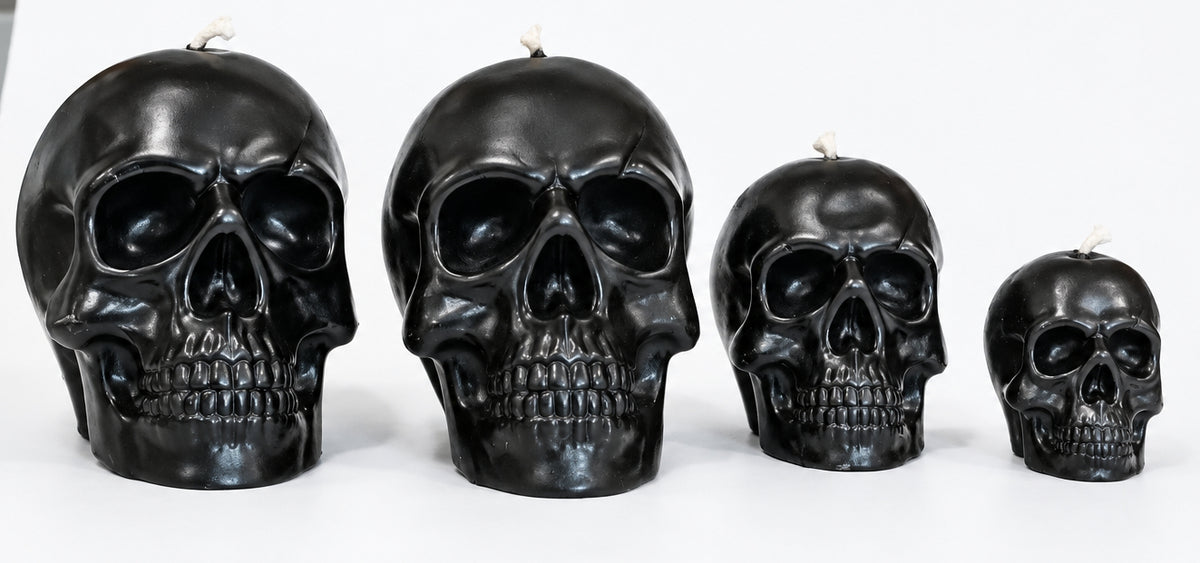 Black Skull Candle (Limited Edition Halloween Collection)