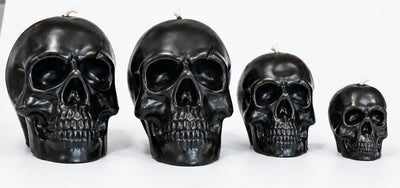 Black Skull Candle (Limited Edition Halloween Collection)