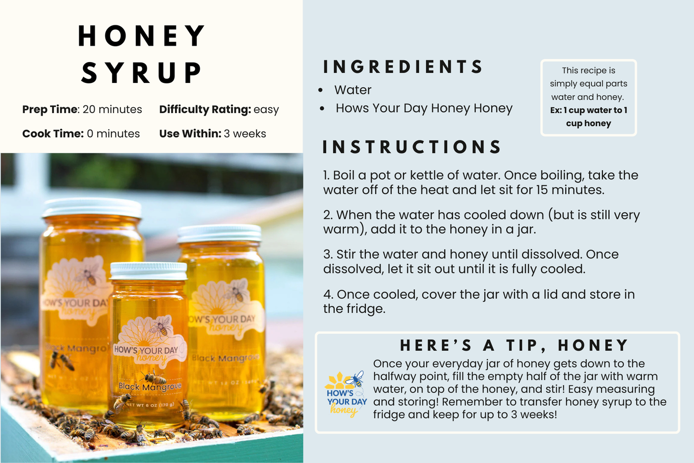 Honey Syrup