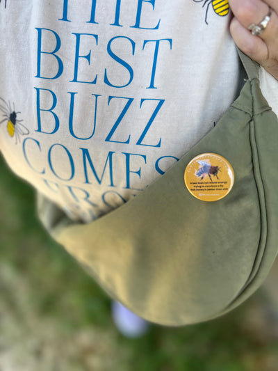 Custom Bee Button