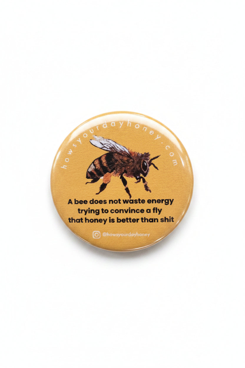 Custom Bee Button