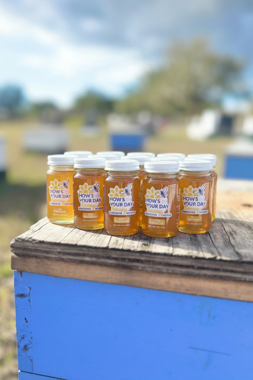 3oz Jars of Honey (Case of 12)