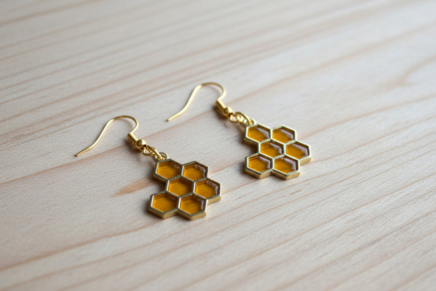 Honeycomb Earrings